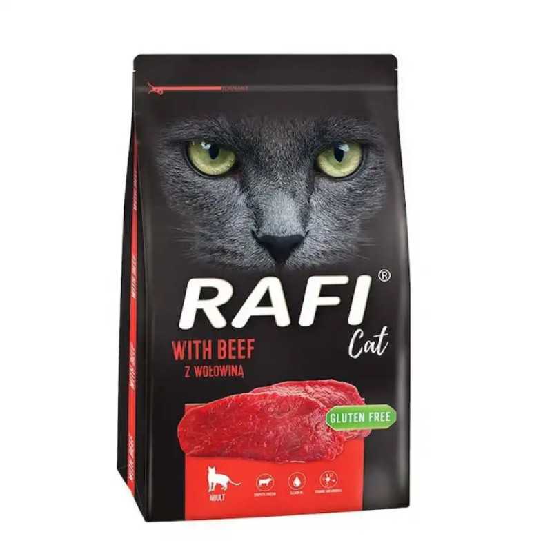 Rafi Hrana uscata pentru pisici, Vita 7 kg|Deltavet Shop