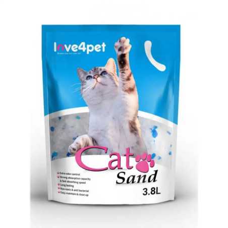 Silicat pentru litiera pisici, CAT SAND 3,8L|Deltavet Shop