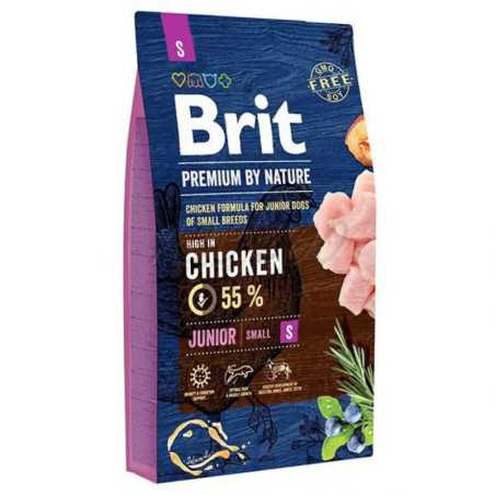 Brit Premium by Nature Junior Small cu pui 8 kg|Deltavet Shop