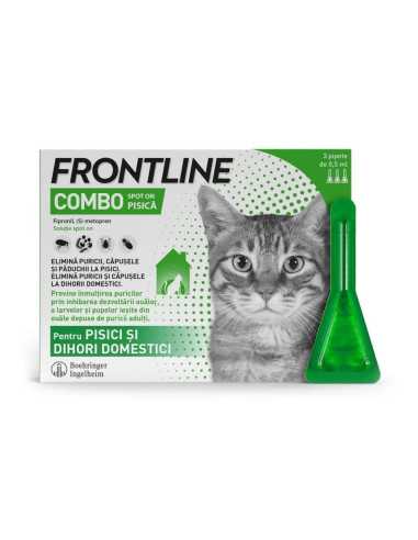 Frontline Combo Cat spot on pentru pisici, 3 pipete|Deltavet Shop