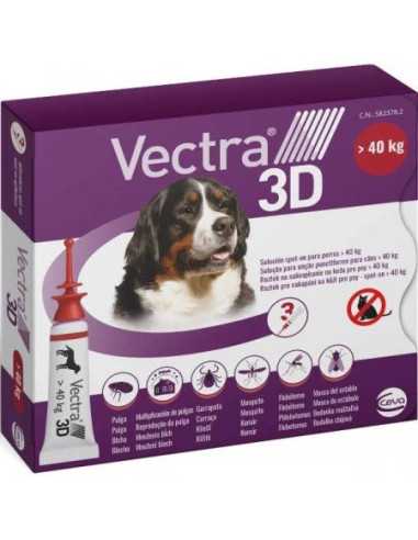 Vectra 3D Dog peste 40 Kg 3 pipete|Deltavet Shop