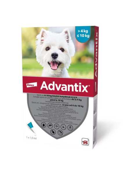 Advantix Caini 4-10 kg, 1 pipeta|Deltavet Shop