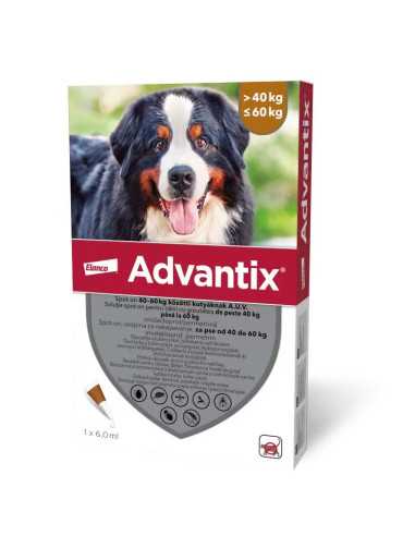 Advantix Caini 40-60 kg, 1 pipeta|Deltavet Shop
