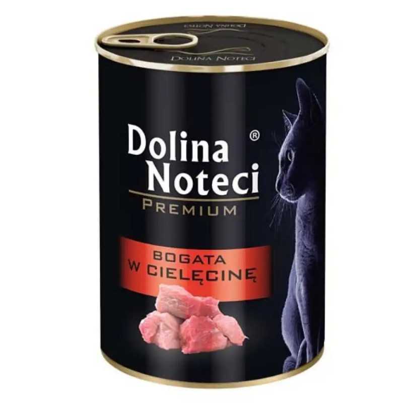 Dolina Noteci conserva pentru pisici Premium, 400 g vitel|Deltavet Shop