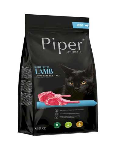 Piper Dolina Noteci Hrana uscata pisici adulte, Miel 3kg|Deltavet Shop