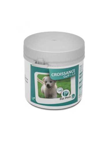 Pet Phos Croissance, Ca/P 1.3, 100 Tablete|Deltavet Shop