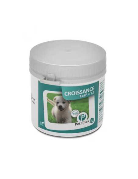 Pet Phos Croissance, Ca/P 1.3, 100 Tablete|Deltavet Shop