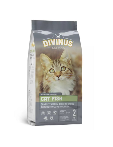 DIVINUS Cat Complete cu Peste Hrana uscata pentru pisici adulte cu peste 2kg|Deltavet Shop