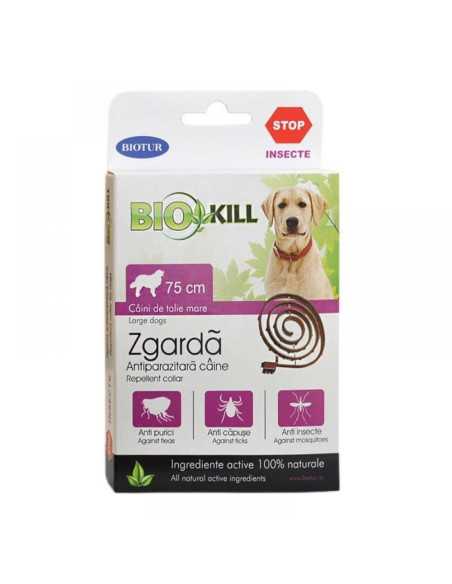 Biokill, Zgarda antiparazitara pentru caini talie mare, 75 cm|Deltavet Shop