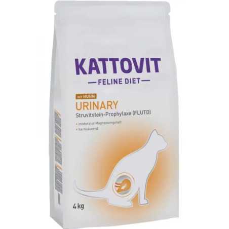 KATTOVIT Feline Diet Urinary Chicken hrana uscata dietetica pentru pisici cu afectiuni urinare, cu pui 4 kg|Deltavet Shop