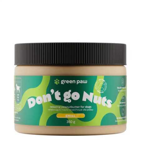 Green Paw Don't Go Nuts 350g - Unt de arahide cu CBD pentru caini (grad uman)|Deltavet Shop