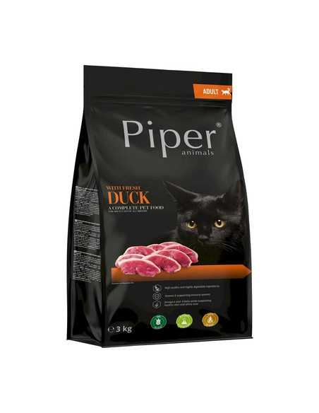 Piper Dolina Noteci Hrana uscata pentru pisici adulte, Rata 3kg|Deltavet Shop